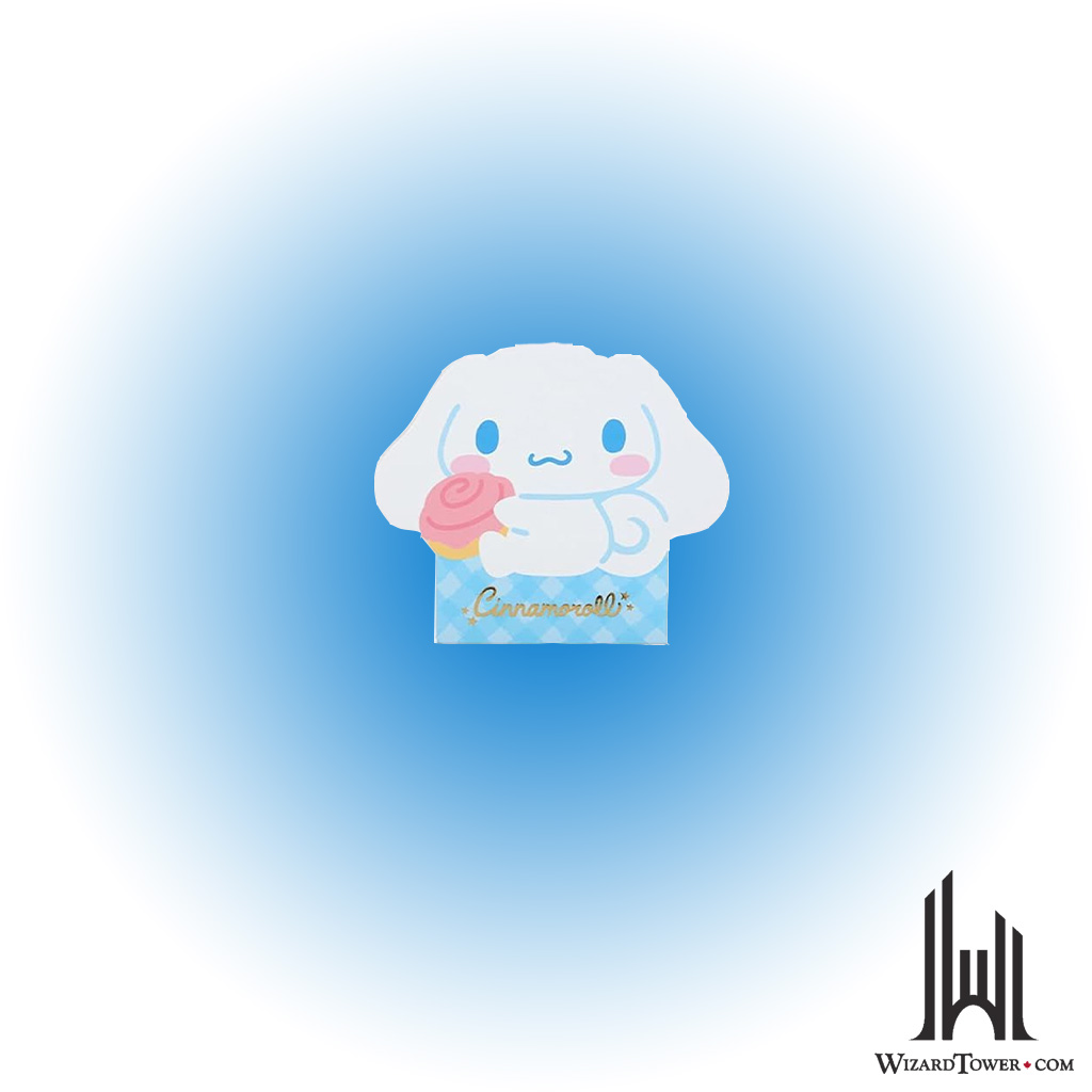 DIECUT MEMO PAD: CINNAMOROLL